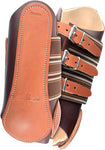 Classic Equine Leather Front Splint Boot- Medium